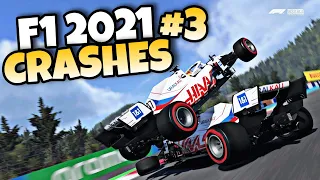 F1 2021 CRASHES #3