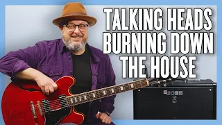 Talking Heads Burning Down the House Guitar Lesson + Tutorial