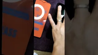 REDMI 10C: SCREEN PROTECTOR USING INFINIX HOT 9 PLAY TEMPERED GLASS + SILICONE PHONE CASE