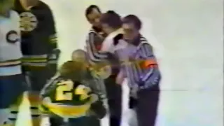 Terry O'Reilly (BOS) vs. Chris Nilan (MTL)