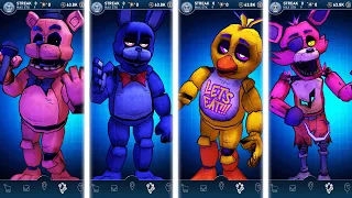 FNAF AR Retro Animatronics Jumpscare & Workshop Animations