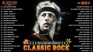 Classic Rock || Best Classic Rock 70s 80s 90s || The Rolling Stones, Dire Straits, The Hollies