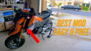 Best Easy MOD I did to my GROM | Air Box Filter Mod + ECU Reset + Ride Sound Test