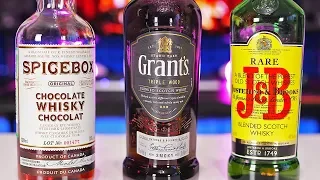 Обзор виски J&B Rare, Grant's Triple Wood Smoky, SPICEBOX Chocolate Whiskey