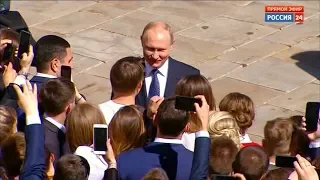 Putin møter folket