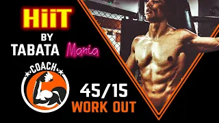 HiiT Workout Song w/ TIMER - 45/15 - French TABATAMANIA