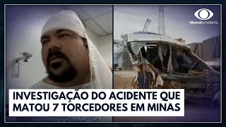 A investigação sobre o ônibus com torcedores corintianos | Jornal da Noite