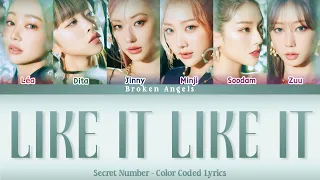 Secret Number - Like It Like It [Color Coded Lyrics] Sub Kan/Rom/Eng/Indo