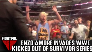 Enzo Amore Causes Scene At WWE Survivor Series, Ejected From Staples Center