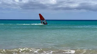 Diaz Point in Lüderitz Namibia @BjörnDunkerbeck having some Speedsailing in the open Ocean