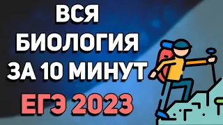 Вся биология за 10 минут ЕГЭ 2023