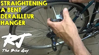 Straightening A Bent Derailleur Hanger - Alignment