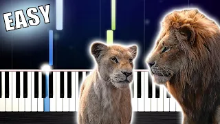 Can You Feel the Love Tonight (From "The Lion King") - EASY Piano Tutorial by PlutaX