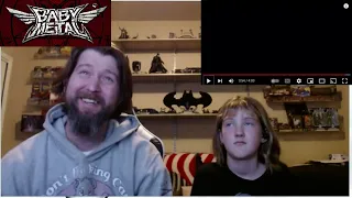 Dad and Daughter First time reaction to BABYMETAL - Give Me Chocolate!