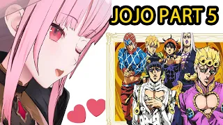 Calli reveal who her favorite character is in JOJO part 5 [Hololive Eng Sub]