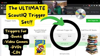 The ULTIMATE ScoutIQ Trigger Set! Books-Video Games-DVDs-CDs!!!!