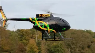 MD 500 - 700 TREX 700 DFC IN THE  ROBAN FUSELAGE FORM MOTION RC !