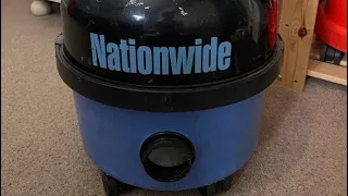 Numatic Nationwide NVR200 first look hoover vacuum