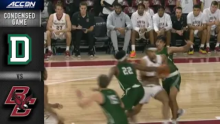 Dartmouth vs. Boston College Men’s Basketball Condensed Game | 2021-22 ACC Men’s Basketball