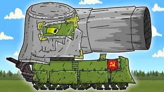 Knight Armor For Soviet Monster Tank - Cartoons about tanks