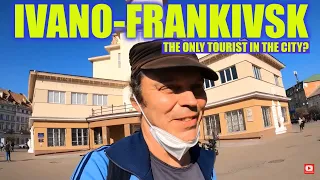 Am I the only tourist in Ivano-Frankivsk, Ukraine?