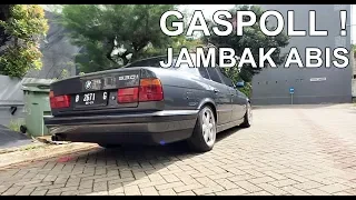 (PUT ON YOUR EARPHONES) BMW 530I E34 V8 BRUTAL ACCELERATION