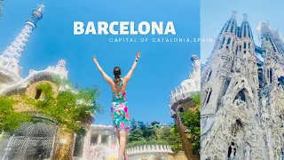 10 PLACES YOU CAN NOT MISS IN BARCELONA| Spain Diaries | Travel Vlog | Europe Vacation| Summer Trip