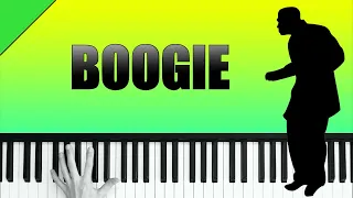 Boogie - Christian Daguet - Piano Tutorial