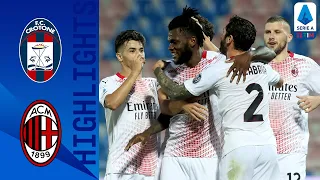 Crotone 0-2 Milan | Il Milan vince e rimane a punteggio pieno! | Serie A TIM