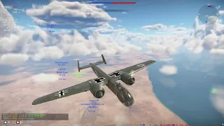 War Thunder Ju 288 C Gameplay