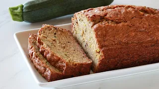 Zucchini Bread | Easy Zucchini Bread Recipes | How to Make Moist Zucchini Bread