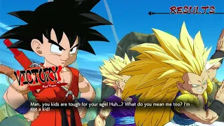 Dragon Ball FighterZ (Switch) Arcade - Snake Way (Random) - Goku (GT)/Gohan (Teen)/Gotenks