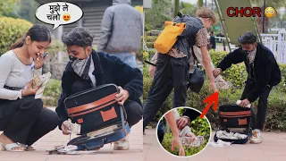 Russian Bhi Chor Hote ha 😳 ￼Bank Robbery Prank || Harsh Prank