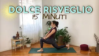 Yoga ⎮DOLCE RISVEGLIO ☀︎ 15 Minuti per Tutti