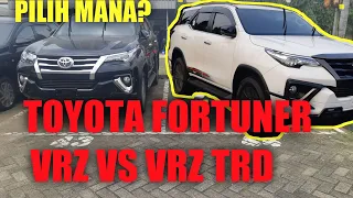 Perbedaan Toyota Fortuner VRZ & VRZ TRD