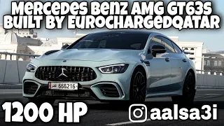 1200 HP Mercedes Benz AMG GT63s built by Eurochargedquatar @dragy acceleration from 100-200 km/h