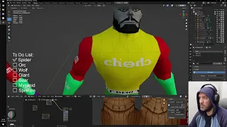 Orc Model UVs