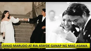 ZANJO MARUDO AND RIA ATAYDE GANAP NG MAG ASAWA IKINASAL NA NGAYONG ARAW