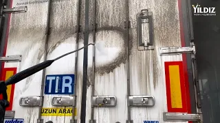 ÇAMUR AKIYOR ! Nastiest Truck EVER! How to wash Dirty Truck with pressure Washer? #satisfying #asmr
