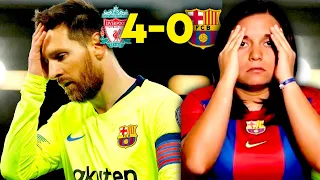 Reacción: LIVERPOOL vs BARCELONA de Champions League (4-0) *Vergüenza | Dúo Dinámico