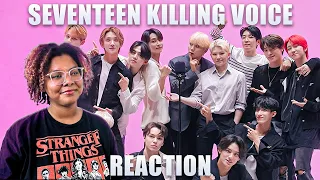 FIRST TIME LISTENING | Seventeen Killing Voices REACTION