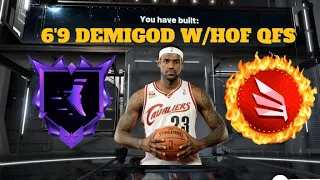 *NEW* 6'9 DEMIGOD WITH HOF QUICK FIRST STEP IS BREAKING NBA 2K23! MOST OVERPOWERED BUILD IN NBA 2K23