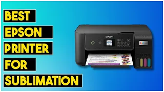 Top 5 Best Epson Printer For Sublimation 2024 | Epson Ecotank Printer for Sublimation