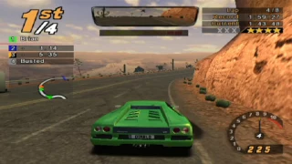 Need for Speed: Hot Pursuit 2, 8 Laps Desert Heat - Lamborghini Diablo