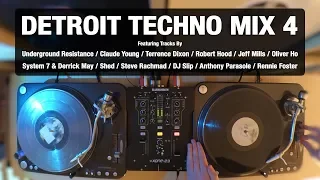 Detroit Techno Mix 4 | With Tracklist | Vinyl Mix