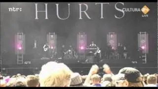 Hurts - Happines / Blood Tears and Gold @Pinkpop 2011