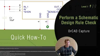 How to Perform a Schematic Design Rule Check