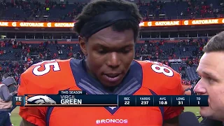 BTV: Virgil Green on-the-field postgame