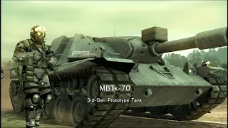 TANK BATTLE: MBTK-70 - Extra Ops 82 - Metal Gear Solid: Peace Walker HD Edition (PS3)  Gameplay