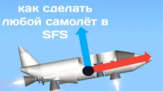 Гайд для постройки любого самолёта в Spaceflight Simulator (Бесплатная версия